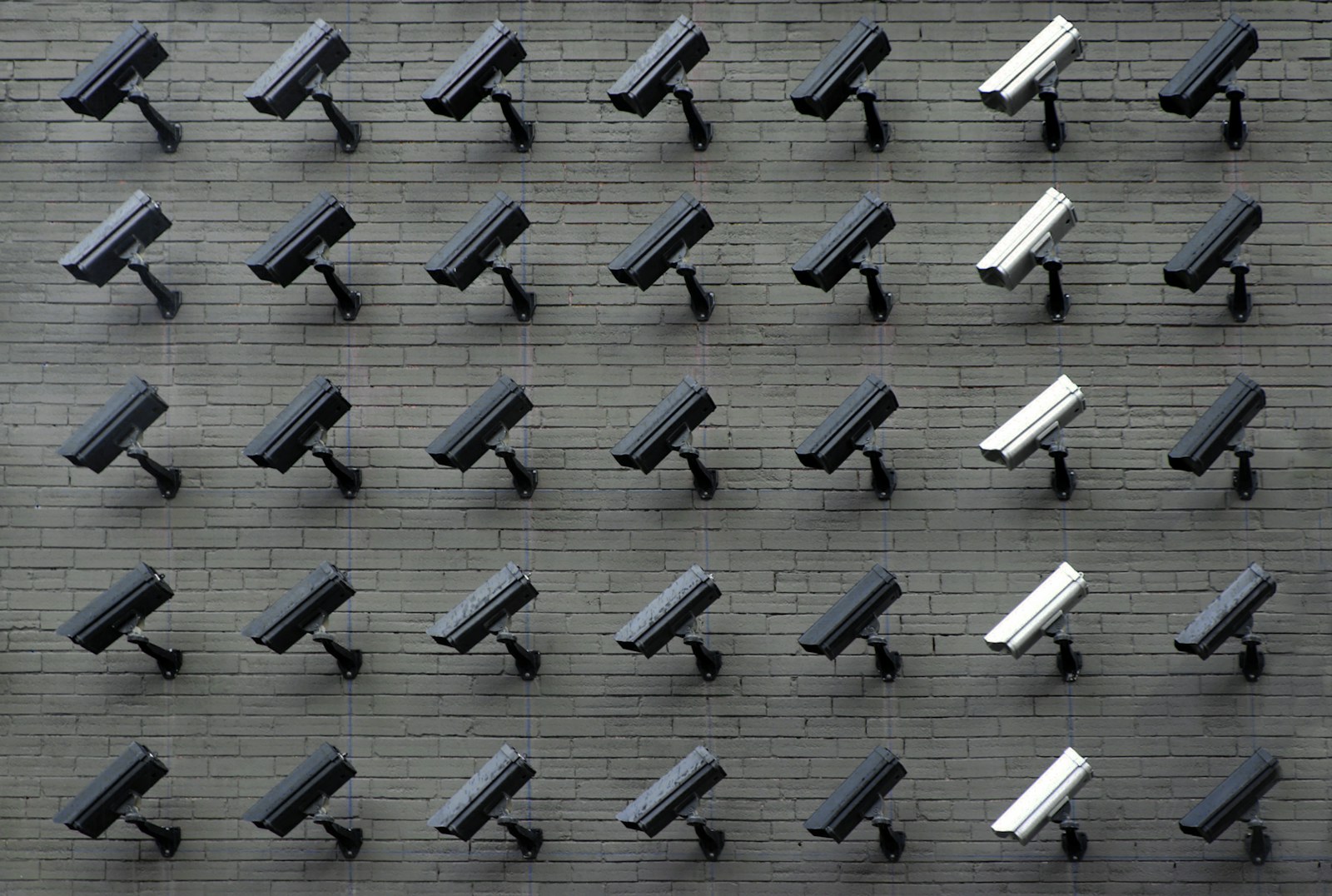 Professional surveillance camera installation