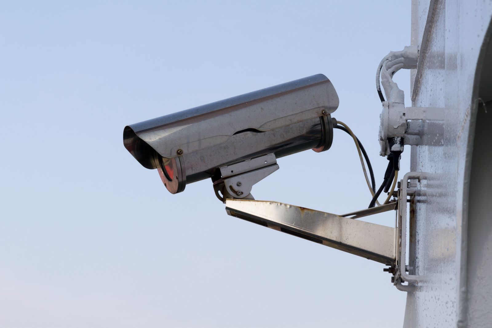 Professional surveillance camera installation